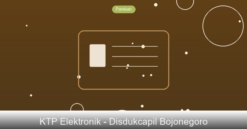 Cara Membuat KTP-el di Disdukcapil Bojonegoro, Jawa Timur