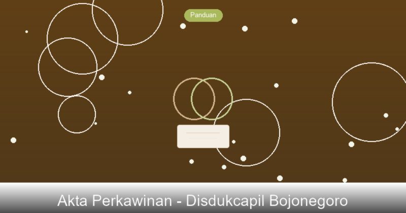 Prosedur Lengkap Pembuatan Akta Nikah di Disdukcapil Bojonegoro